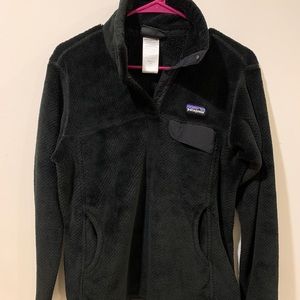 Black patio is fleece